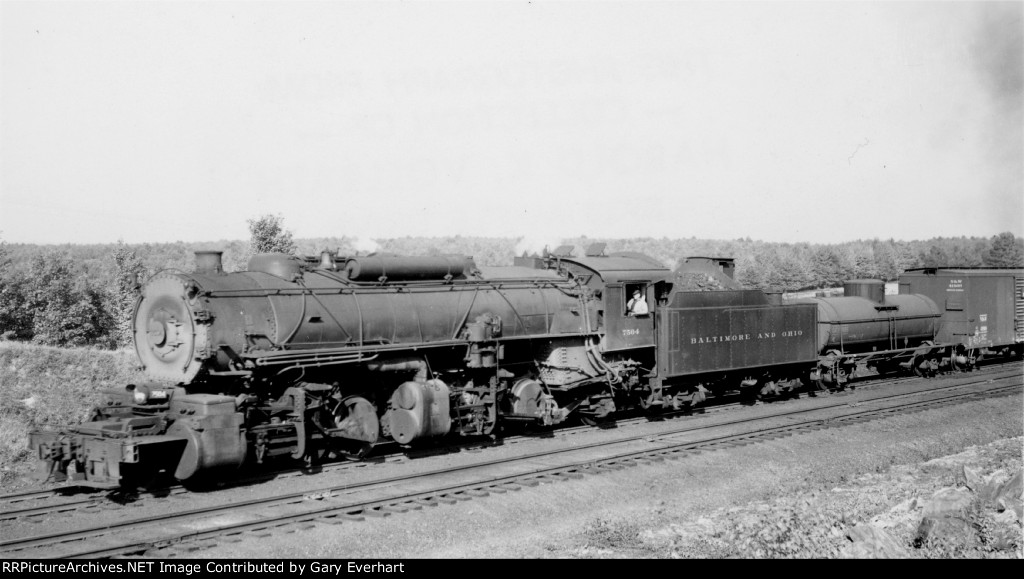 BO 2-6-6-2 #7504 - Baltimore & Ohio